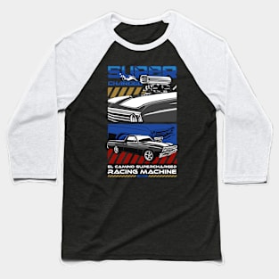 American Camino Muscle Car Baseball T-Shirt